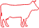 Veal and beef icon